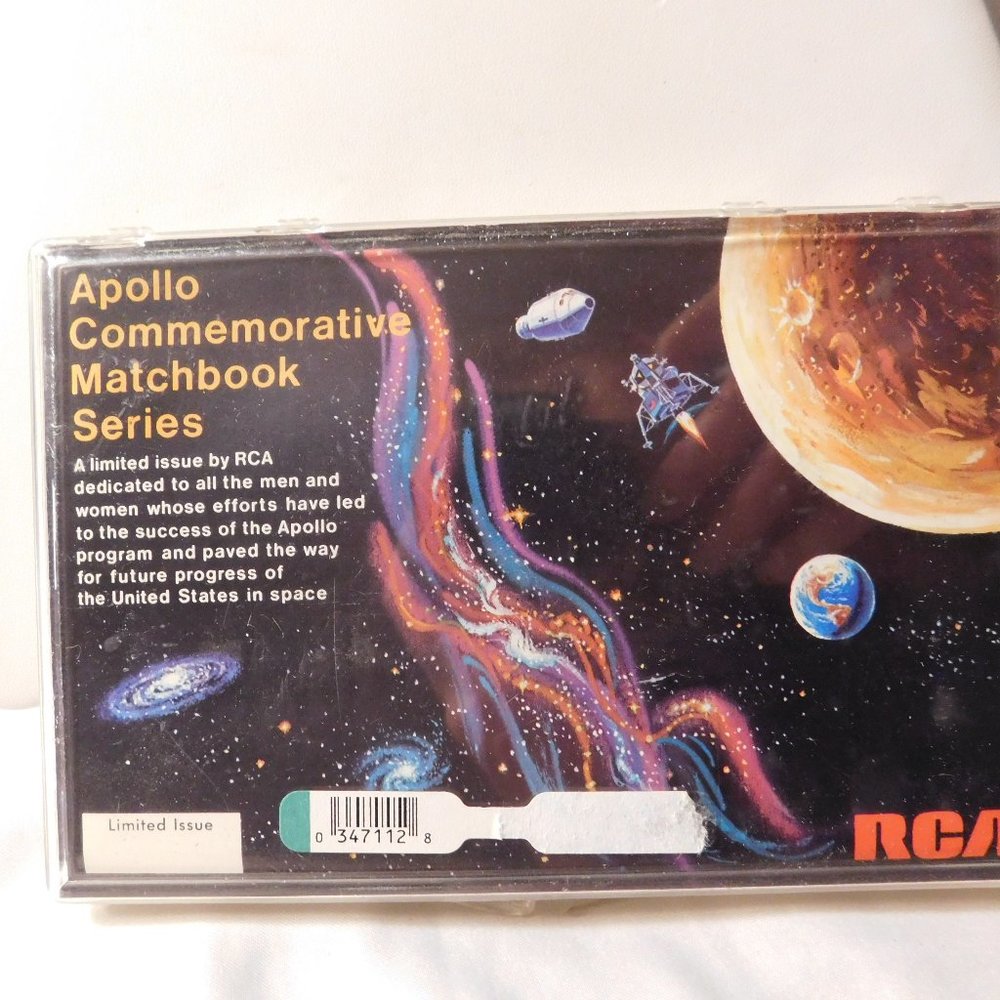 Vintage RCA Apollo Commemorative Matchbook Series NASA Memorabilia